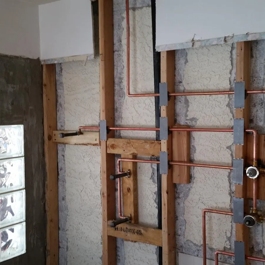 Copper pipe installation for Burst Pipe Repair in South Riding