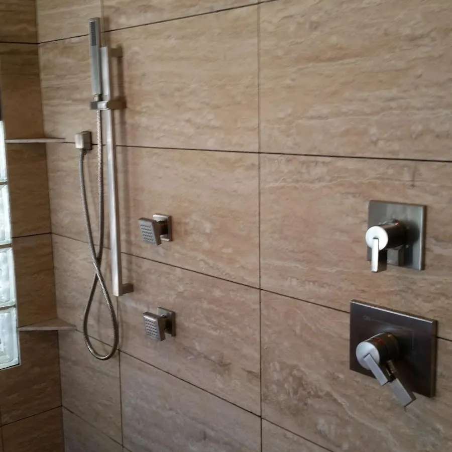 Shower fixture installation for Gas Line Repair in South Riding